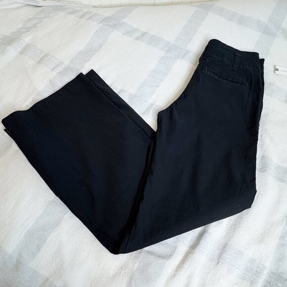 Maeve by Anthropologie The Naomi Pants Black High Rise Flare Size 4 NWT - Picture 8 of 16